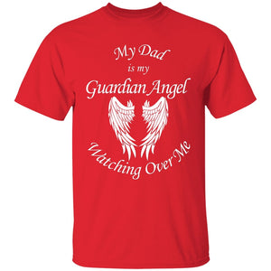 Dad is my Guardian Angel Watching Over Me Apparel | Apparel | American Greatness, american made, american shirt, american shirts, gift for dad, gifts, gifts for men, hoodie, made in usa, shirt, shirts, sweatshirt, sweatshirts, tank top, usa, usa apparel, usa made | TageUnlimited