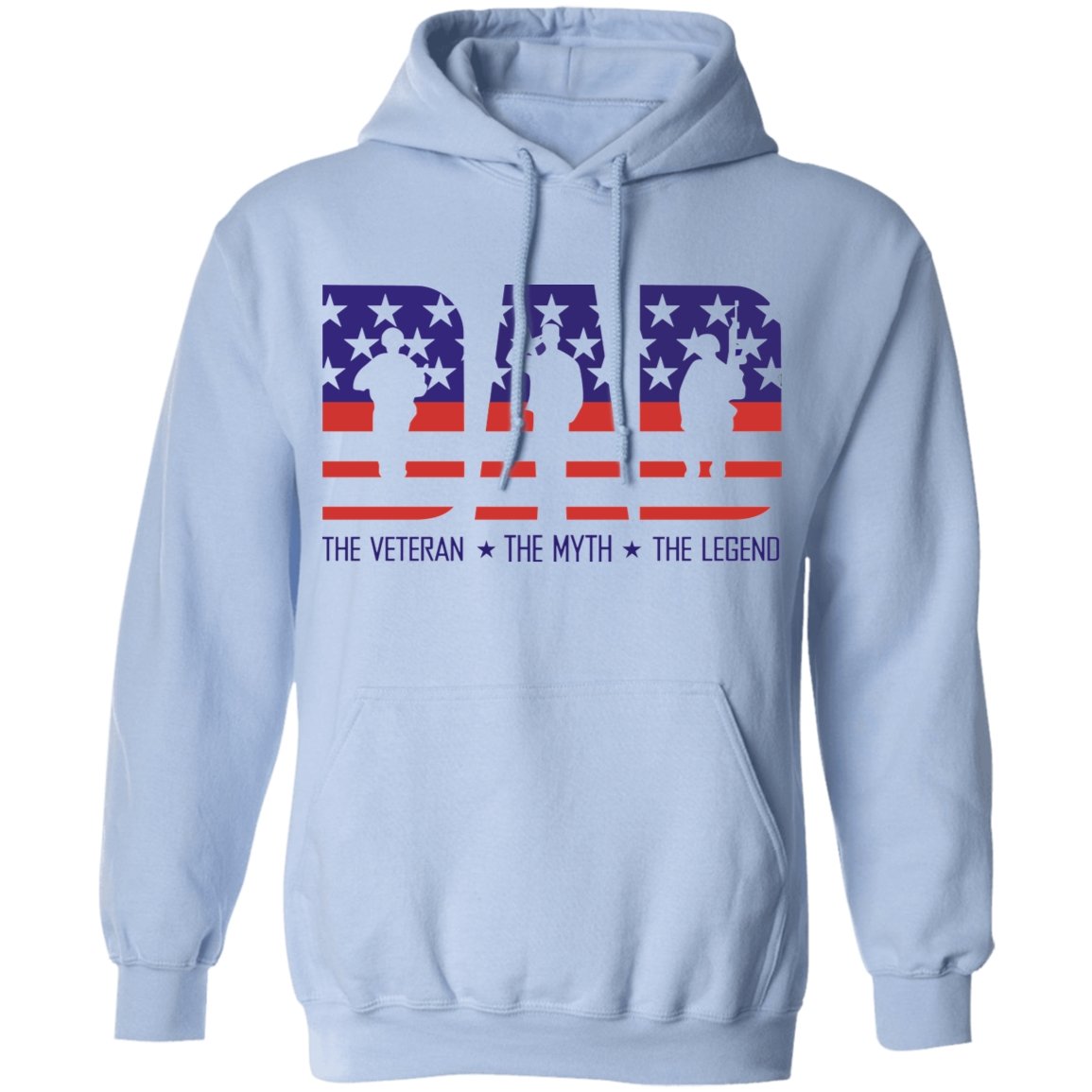 Dad the Veteran Myth and Legend Apparel - TageUnlimited