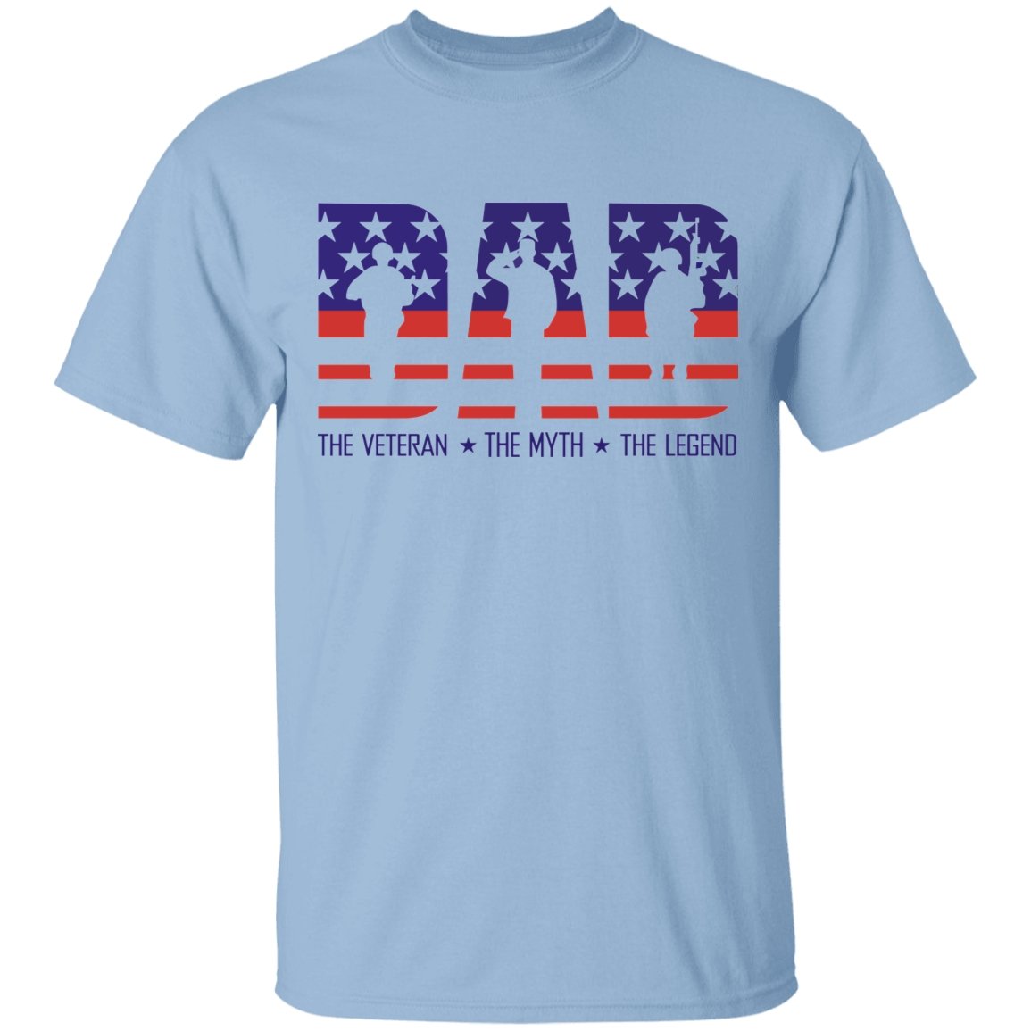 Dad the Veteran Myth and Legend Apparel - TageUnlimited