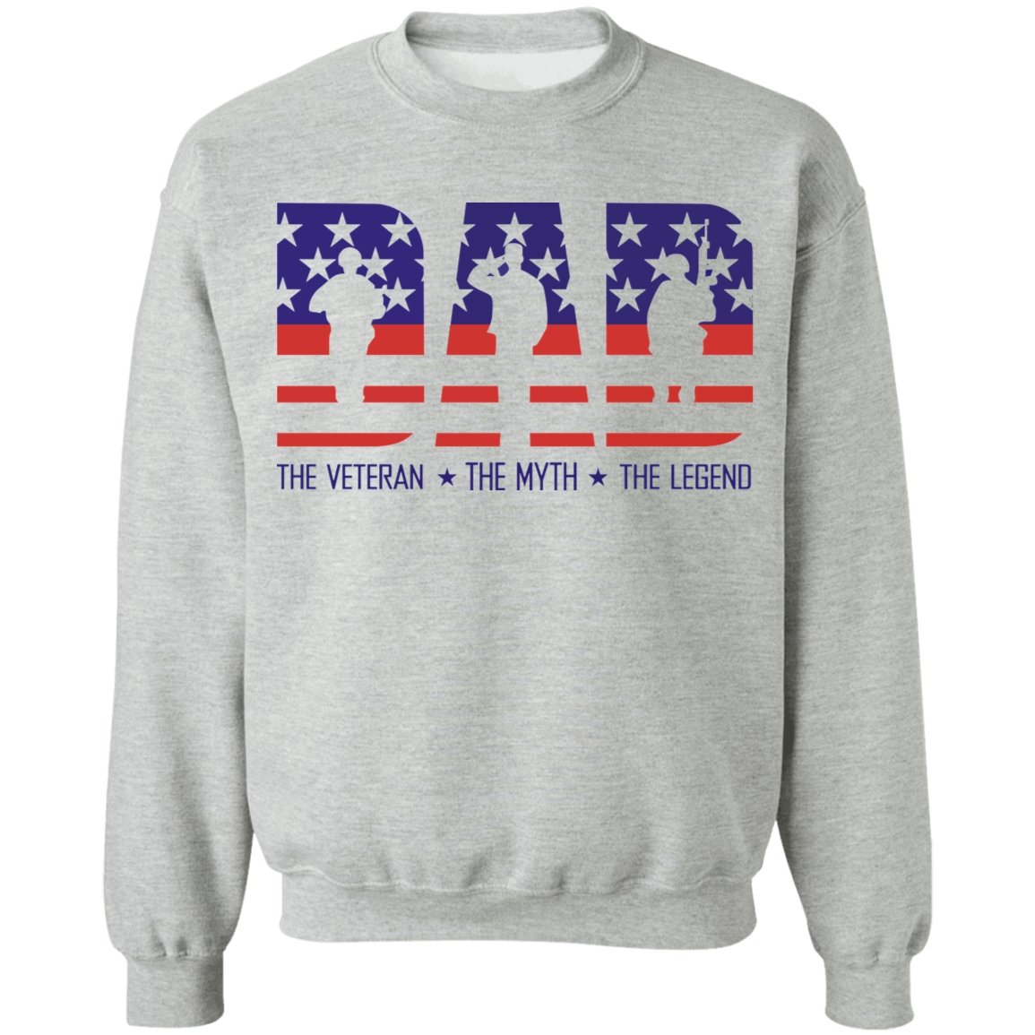 Dad the Veteran Myth and Legend Apparel - TageUnlimited