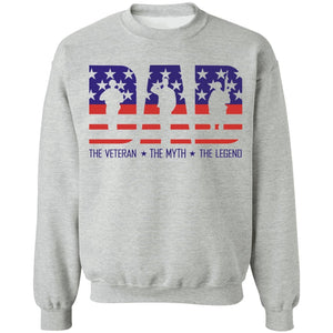 Dad the Veteran Myth and Legend Apparel - TageUnlimited