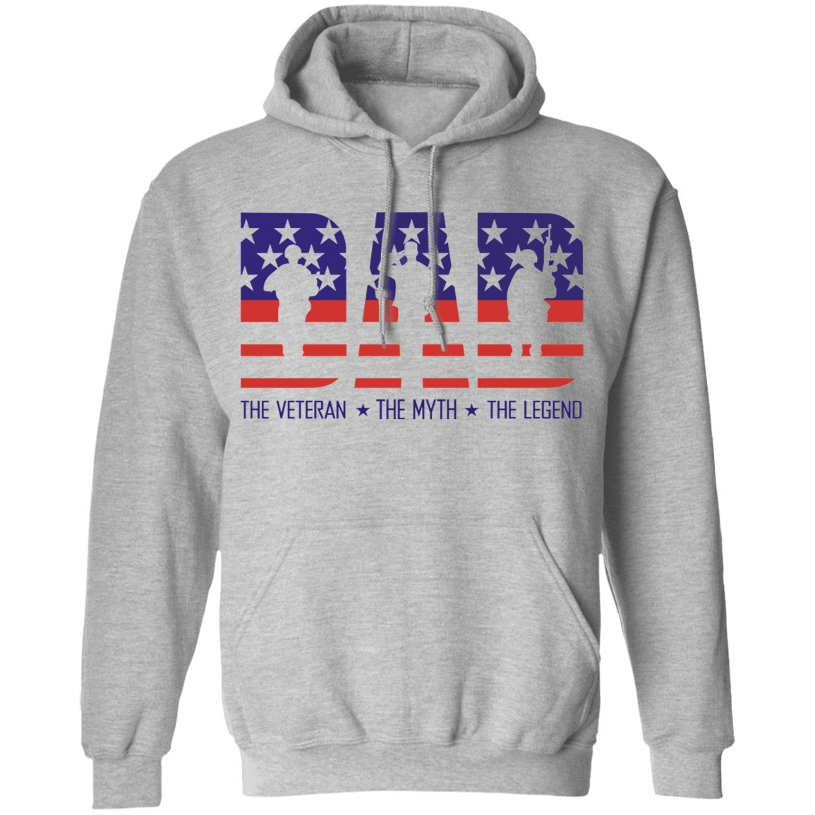 Dad the Veteran Myth and Legend Apparel - TageUnlimited