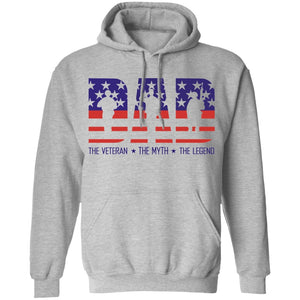Dad the Veteran Myth and Legend Apparel - TageUnlimited