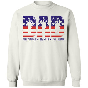 Dad the Veteran Myth and Legend Apparel - TageUnlimited