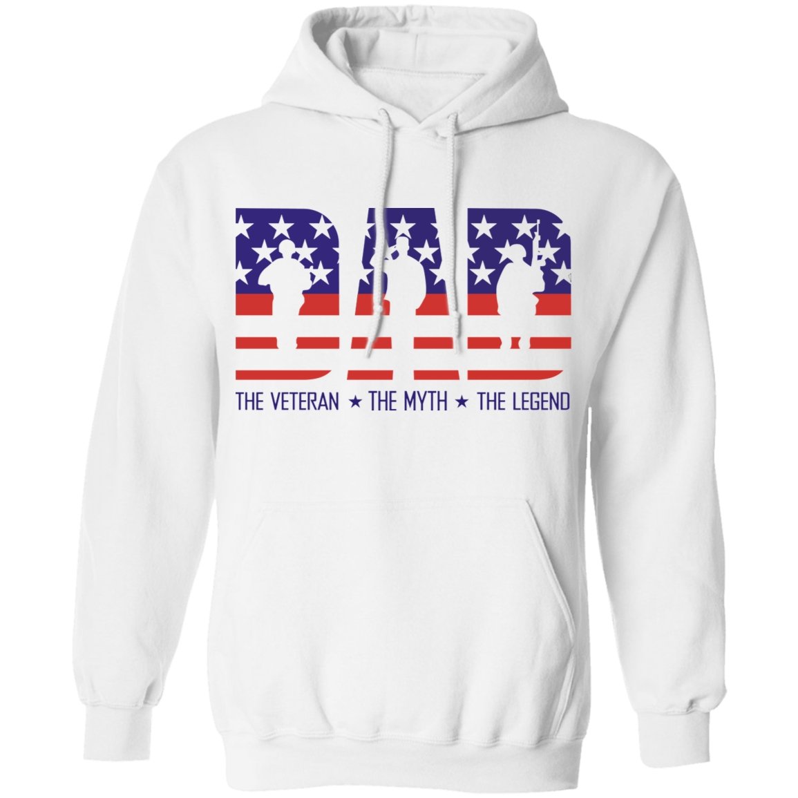 Dad the Veteran Myth and Legend Apparel - TageUnlimited
