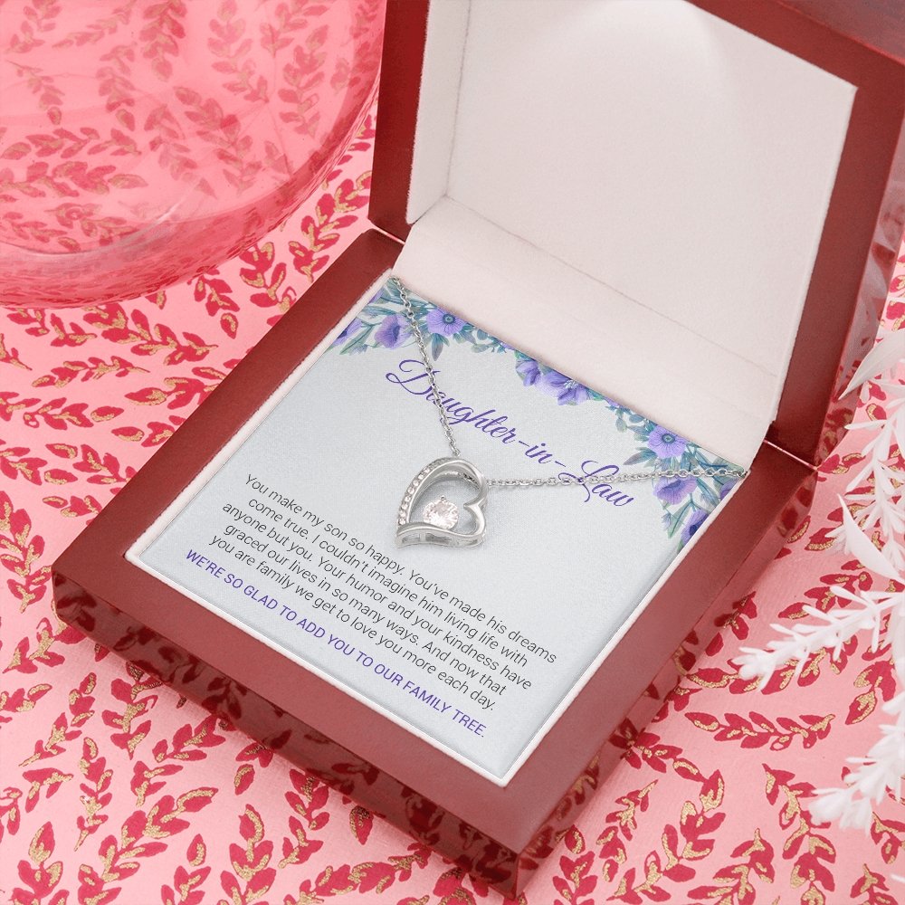 Daughter In Law | We Are So Glad to Add You 💜💎 | Jewelry | C30025TG, C30025TR, lx-C30025, PB23-WOOD, PROD-1892882, PT-781, TNM-1, USER-43062 | TageUnlimited
