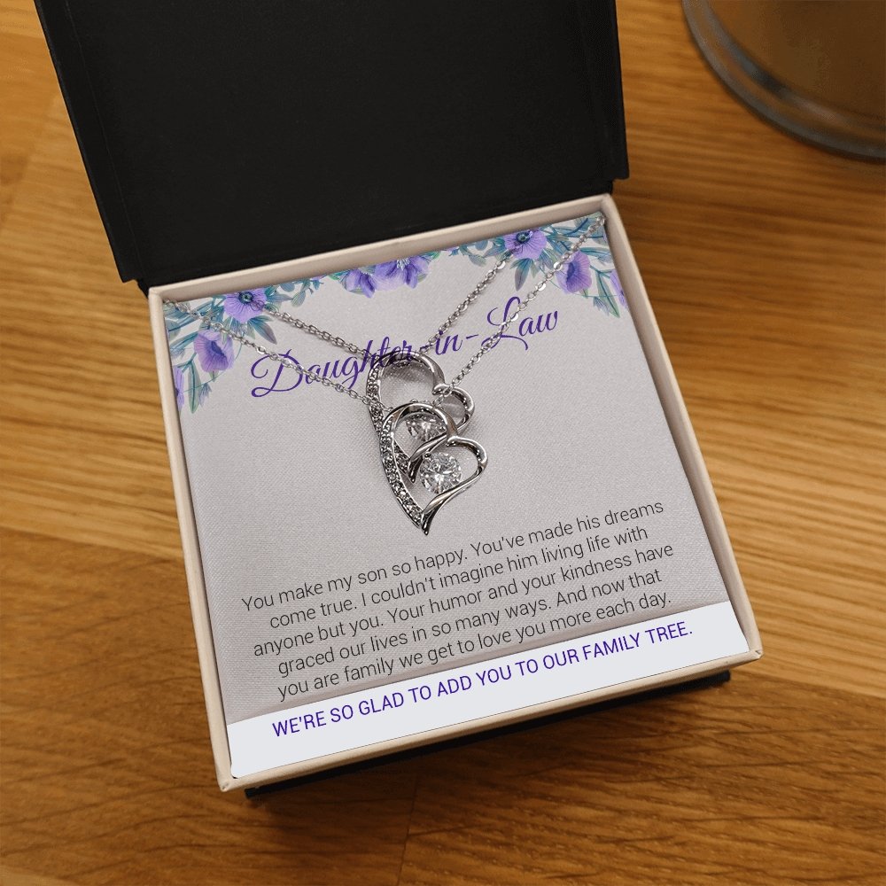 Daughter In Law | We Are So Glad to Add You 💜💎 | Jewelry | C30025TG, C30025TR, lx-C30025, PB23-WOOD, PROD-1892882, PT-781, TNM-1, USER-43062 | TageUnlimited