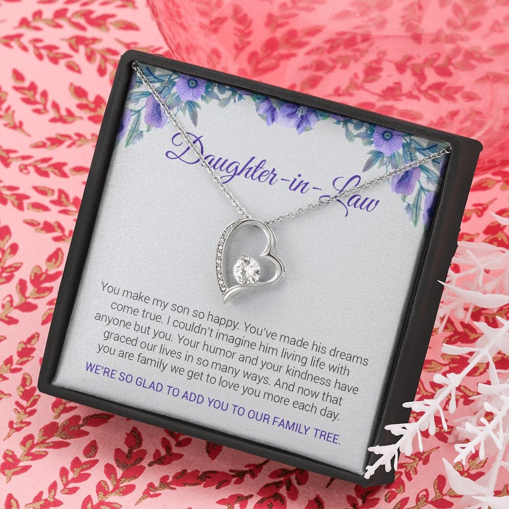 Daughter In Law | We Are So Glad to Add You 💜💎 | Jewelry | C30025TG, C30025TR, lx-C30025, PB23-WOOD, PROD-1892882, PT-781, TNM-1, USER-43062 | TageUnlimited