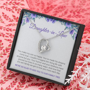 Daughter In Law | We Are So Glad to Add You 💜💎 | Jewelry | C30025TG, C30025TR, lx-C30025, PB23-WOOD, PROD-1892882, PT-781, TNM-1, USER-43062 | TageUnlimited