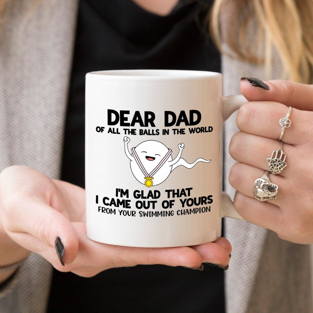 Dear Dad Out of All the Balls Mug. | Drinkware | best dad t shirts, best gift for fathers birthday, birthday gifts for dad from daughter, cheap fathers day gifts, dad gift, dada gifts, father day gift, father day present, Father's day, Father's day gift, fathers day gifts, fathers day gifts diy, fathers day gifts for husband, fathers day gifts from baby, fathers day gifts from wife, gift for dad, gifts for dad birthday, gifts for dad who has everything, gifts for dad who wants nothing, gifts for men, golf g