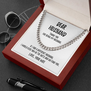 Dear Husband | Thank You For Being My Husband ❤️🥰 | Jewelry | C30184T, C30184TG, lx-C30184, PB23-WOOD, PROD-1818093, PT-1772, USER-43062 | TageUnlimited