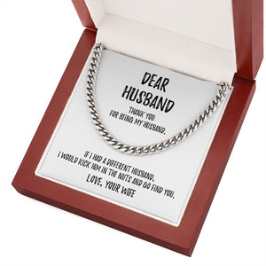 Dear Husband | Thank You For Being My Husband ❤️🥰 | Jewelry | C30184T, C30184TG, lx-C30184, PB23-WOOD, PROD-1818093, PT-1772, USER-43062 | TageUnlimited