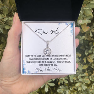 Dear Mom | I Owe It All To You | Jewelry | C30187TR, lx-C30187, PB23-WOOD, PROD-2096674, PT-2646, TNM-1, USER-43062 | TageUnlimited