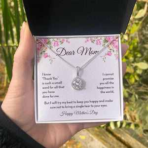 Dear Mom | Thank You Is Such A Small Word | Jewelry | C30187TR, lx-C30187, PB23-WOOD, PROD-2008317, PT-2646, TNM-1, USER-43062 | TageUnlimited