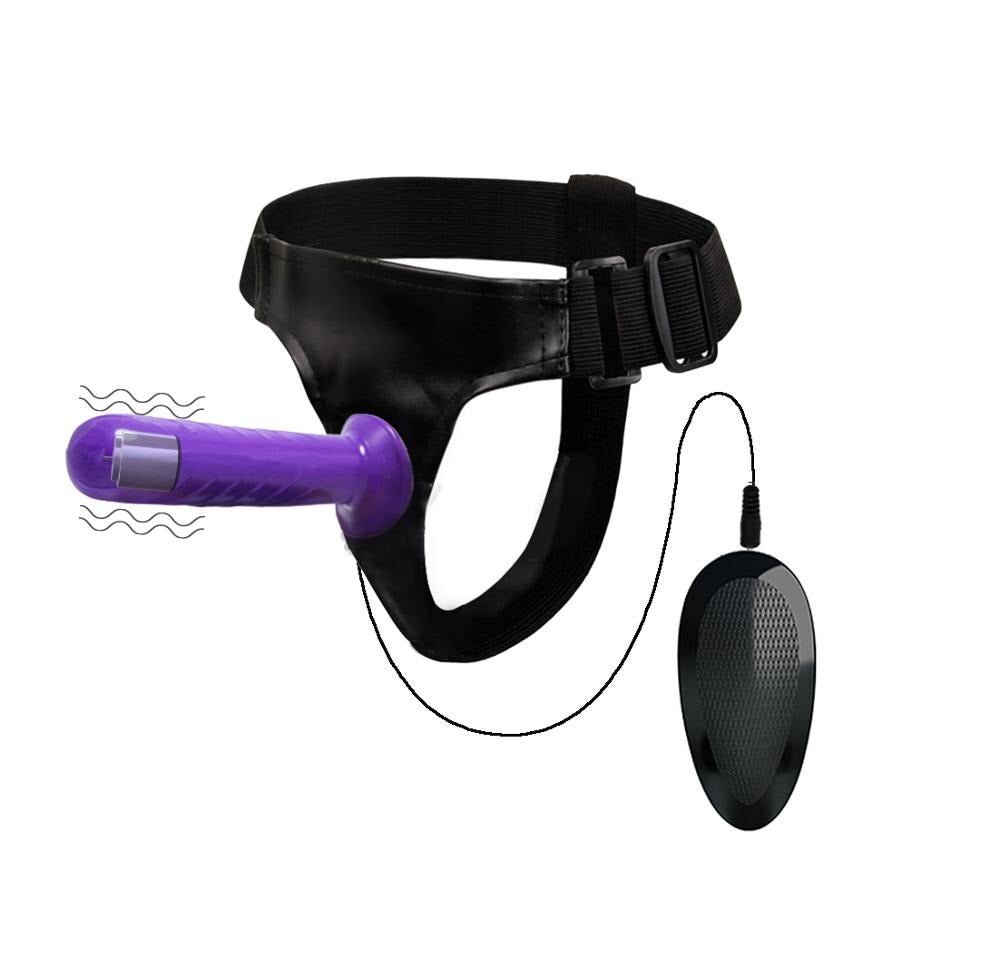 Dildo Vibrator Strap On Double Vibrating Penis for Women with Harness Belt Dildos for Lesbian Adult Sex Toys | TageUnlimited
