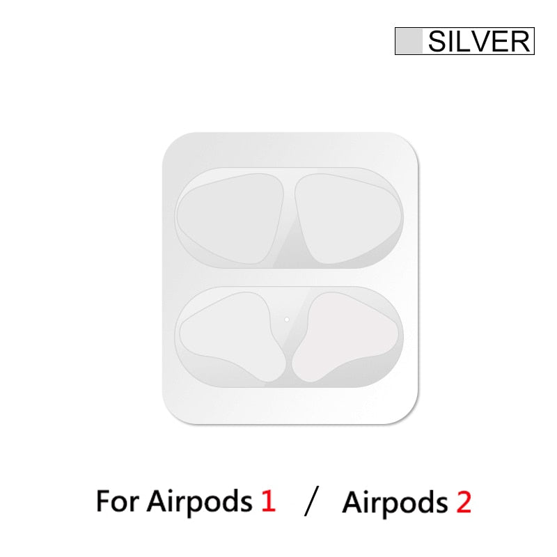 Dust Guard For Apple AirPods 2 1 Case Box Sticker Dust-proof Inside Protection Earphone Film For Air Pods 1 2 Cover Stickers | 0 | TageUnlimited