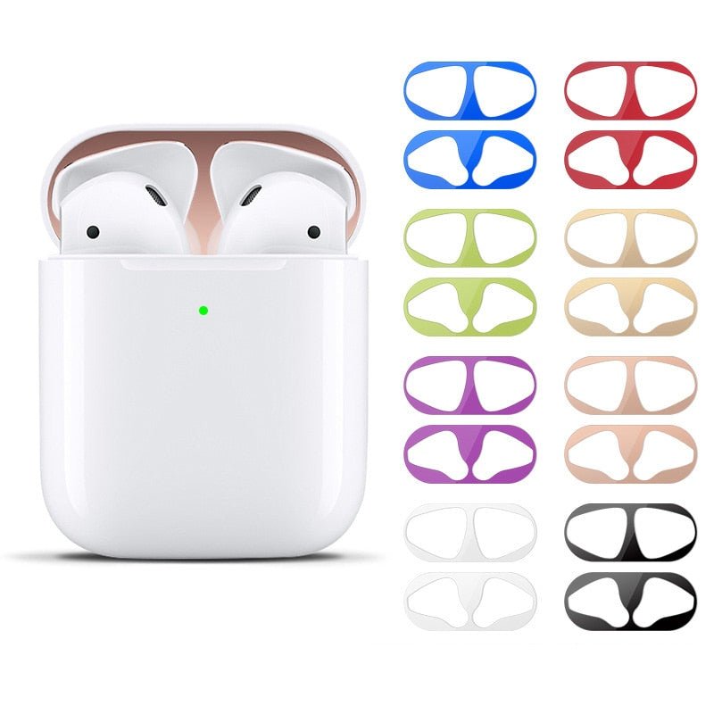 Dust Guard For Apple AirPods 2 1 Case Box Sticker Dust-proof Inside Protection Earphone Film For Air Pods 1 2 Cover Stickers | 0 | TageUnlimited