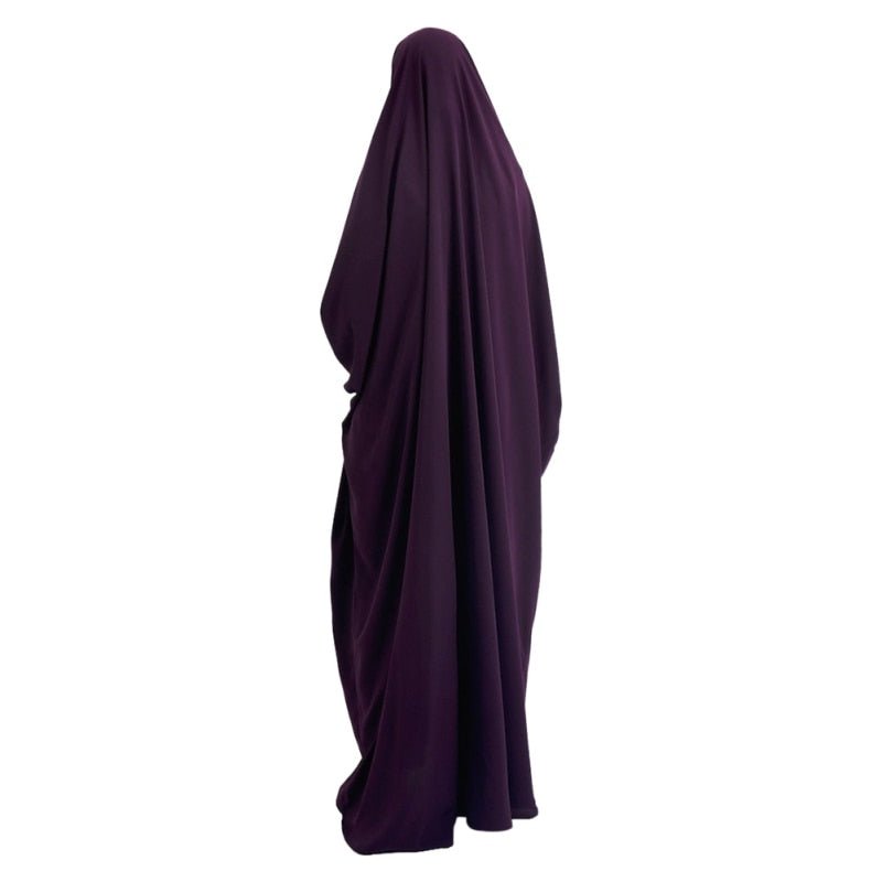 Etosell Women Hooded Muslim Hijab Abaya Eid Prayer Garment Jilbab Abaya Long Khimar Full Cover Ramadan Gown Dress Islamic Cloth | TageUnlimited