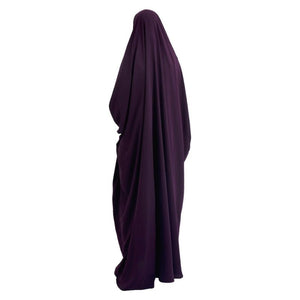 Etosell Women Hooded Muslim Hijab Abaya Eid Prayer Garment Jilbab Abaya Long Khimar Full Cover Ramadan Gown Dress Islamic Cloth | TageUnlimited