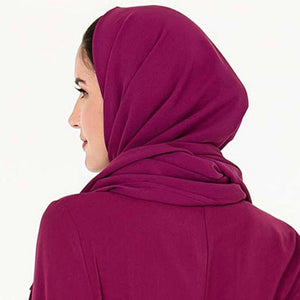 ETOSELL Women Muslim Hijabs Scarf Head Hijab Wrap Purple Full Cover-up Shawls Headband | TageUnlimited