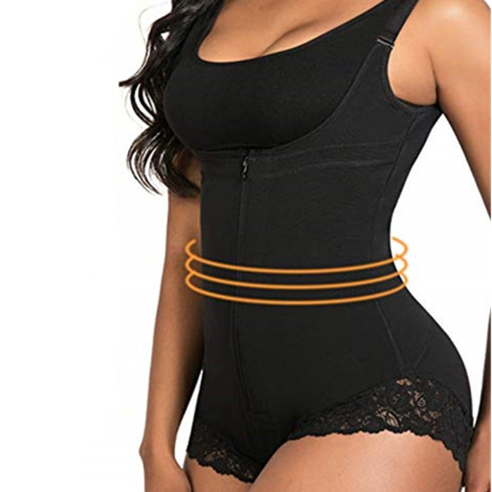 Eco-Friendly Women Zipper Shapewear 360 Seamless Body Shaper | Tage-Active