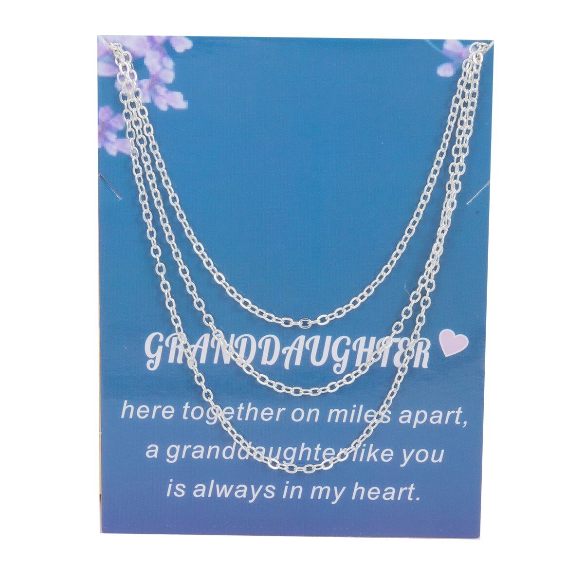 Fashion Jewelry To My Wife Granddaughter Gift Three Layer Tassel Chain Collarbone Chain Necklace | 0 | Tage-Active