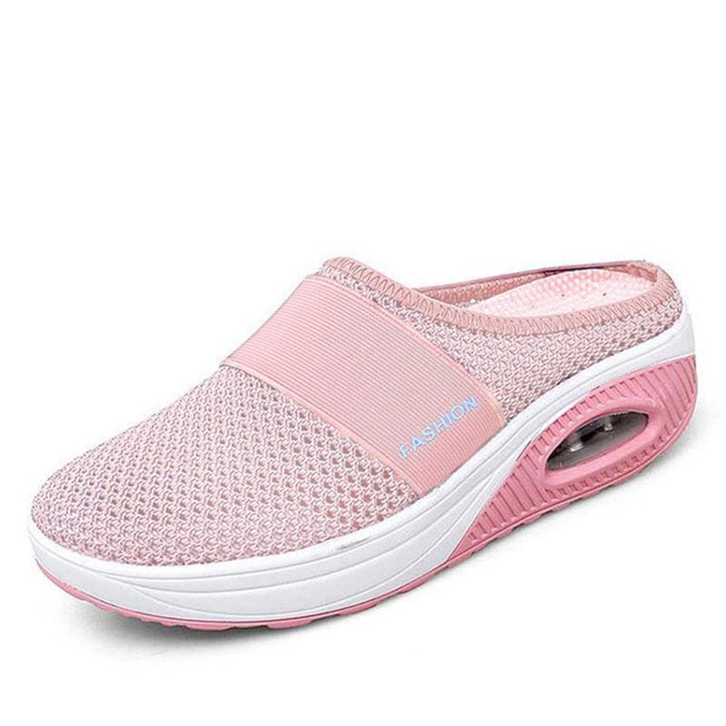 Fashion Summer Sandals Platform Slippers Outdoor Casual Flip Flops Wedge Slippers Women Flats Mesh Shoes Female Slides | 0 | Tage-Active