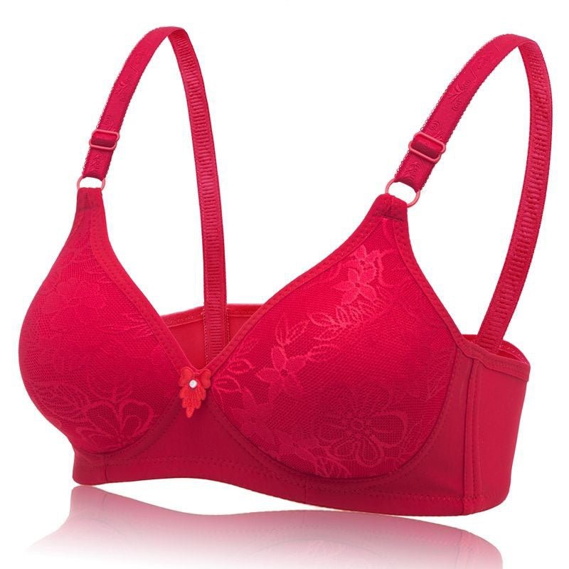 Floral Women Wireless Bras Sexy Female Underwear Brassiere Modis Bralette Gathered Soft Wire Free Bras For Woman Plus SIze | Tage-Active