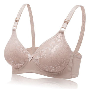 Floral Women Wireless Bras Sexy Female Underwear Brassiere Modis Bralette Gathered Soft Wire Free Bras For Woman Plus SIze | Tage-Active