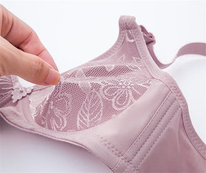 Floral Women Wireless Bras Sexy Female Underwear Brassiere Modis Bralette Gathered Soft Wire Free Bras For Woman Plus SIze | Tage-Active