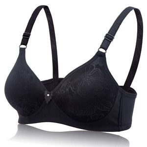 Floral Women Wireless Bras Sexy Female Underwear Brassiere Modis Bralette Gathered Soft Wire Free Bras For Woman Plus SIze | Tage-Active