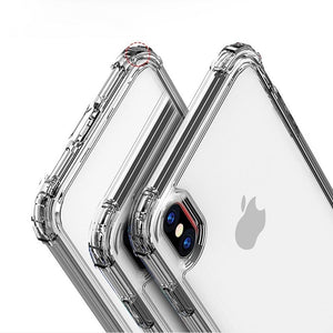 For Iphone 14 13 12 11 Pro Max Drop Protection Clear Soft TPU Case for Iphone XR X XS MAX 14 Plus Transparent Protection Cover | 0 | TageUnlimited