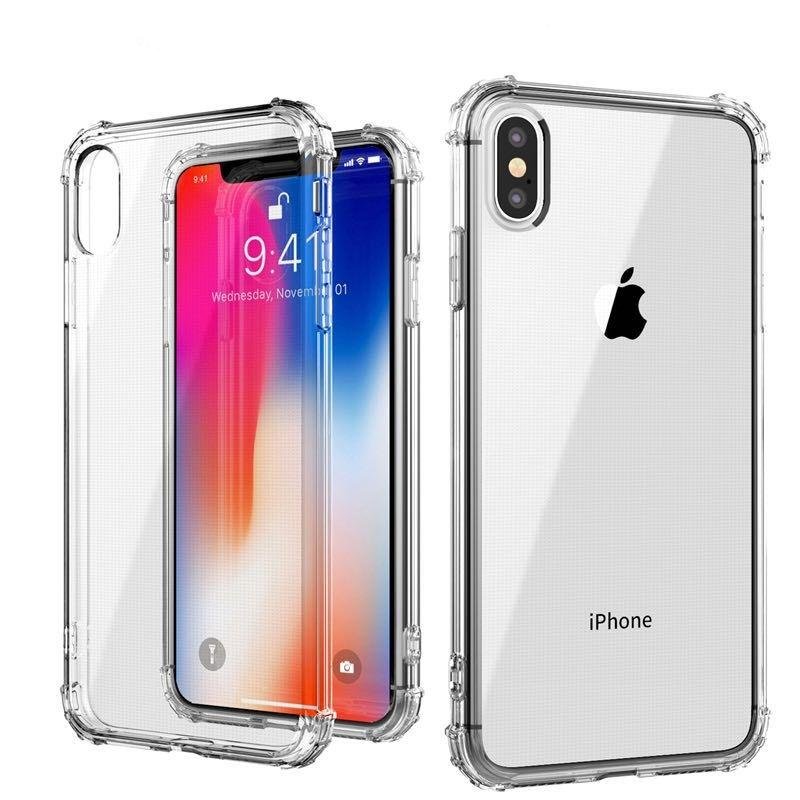 For Iphone 14 13 12 11 Pro Max Drop Protection Clear Soft TPU Case for Iphone XR X XS MAX 14 Plus Transparent Protection Cover | 0 | TageUnlimited
