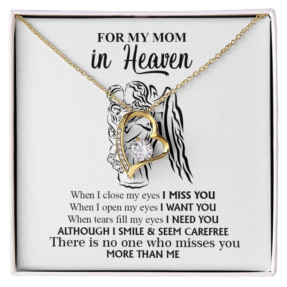 For My Mom In Heaven | Jewelry | C30025TG, C30025TR, lx-C30025, PB23-WOOD, PROD-2070589, PT-781, TNM-1, USER-43062 | TageUnlimited