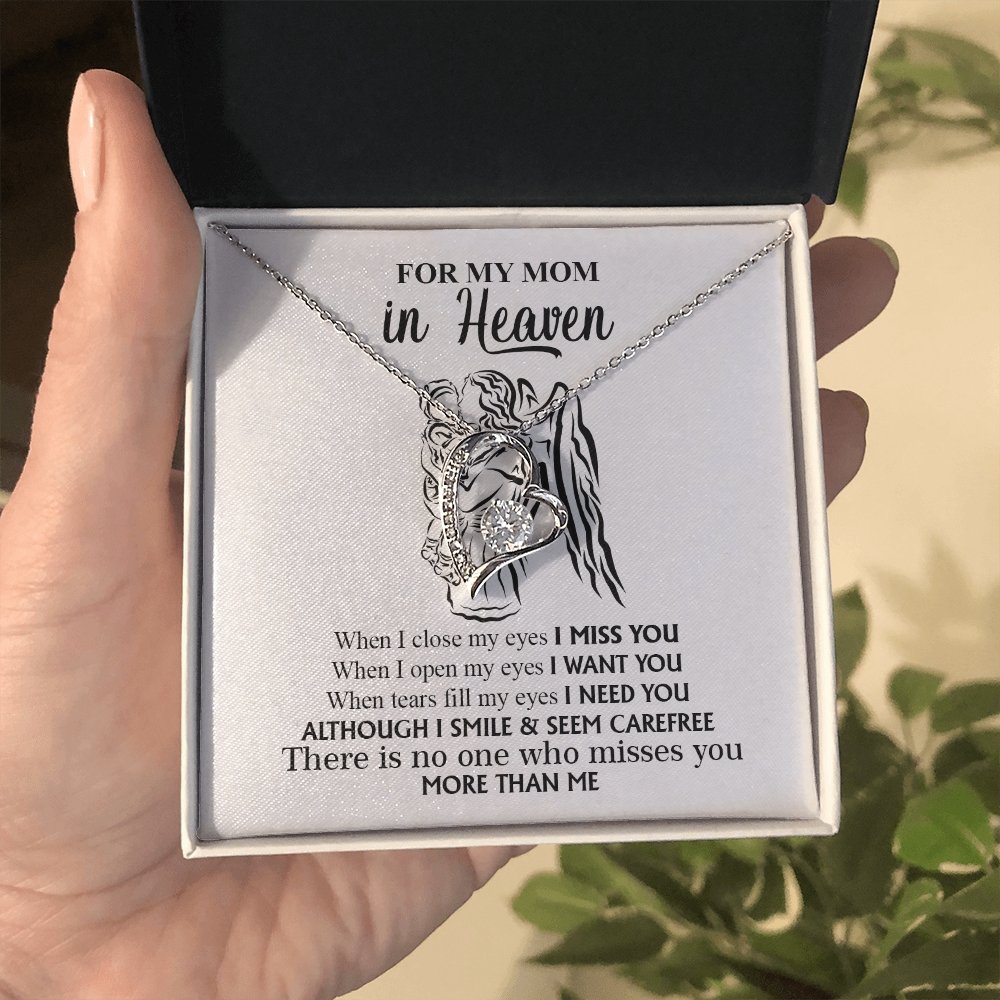 For My Mom In Heaven | Jewelry | C30025TG, C30025TR, lx-C30025, PB23-WOOD, PROD-2070589, PT-781, TNM-1, USER-43062 | TageUnlimited