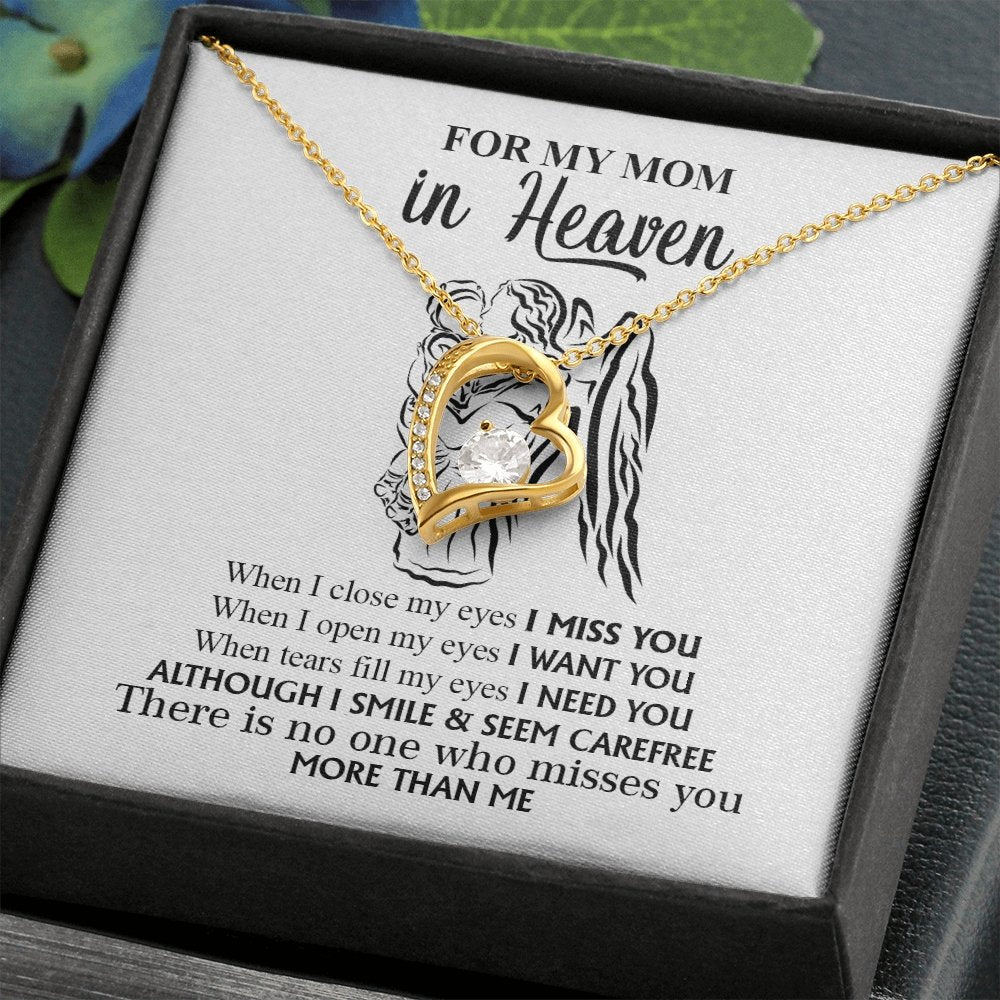 For My Mom In Heaven | Jewelry | C30025TG, C30025TR, lx-C30025, PB23-WOOD, PROD-2070589, PT-781, TNM-1, USER-43062 | TageUnlimited