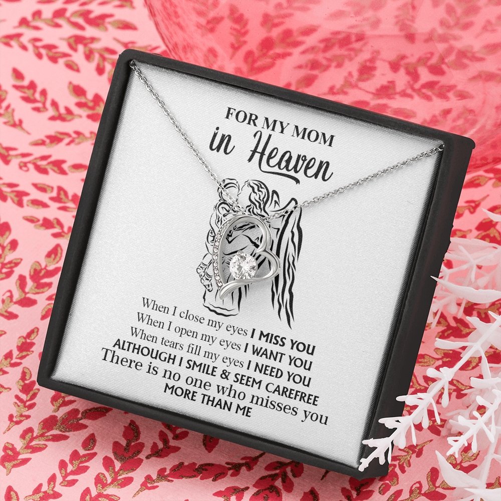 For My Mom In Heaven | Jewelry | C30025TG, C30025TR, lx-C30025, PB23-WOOD, PROD-2070589, PT-781, TNM-1, USER-43062 | TageUnlimited
