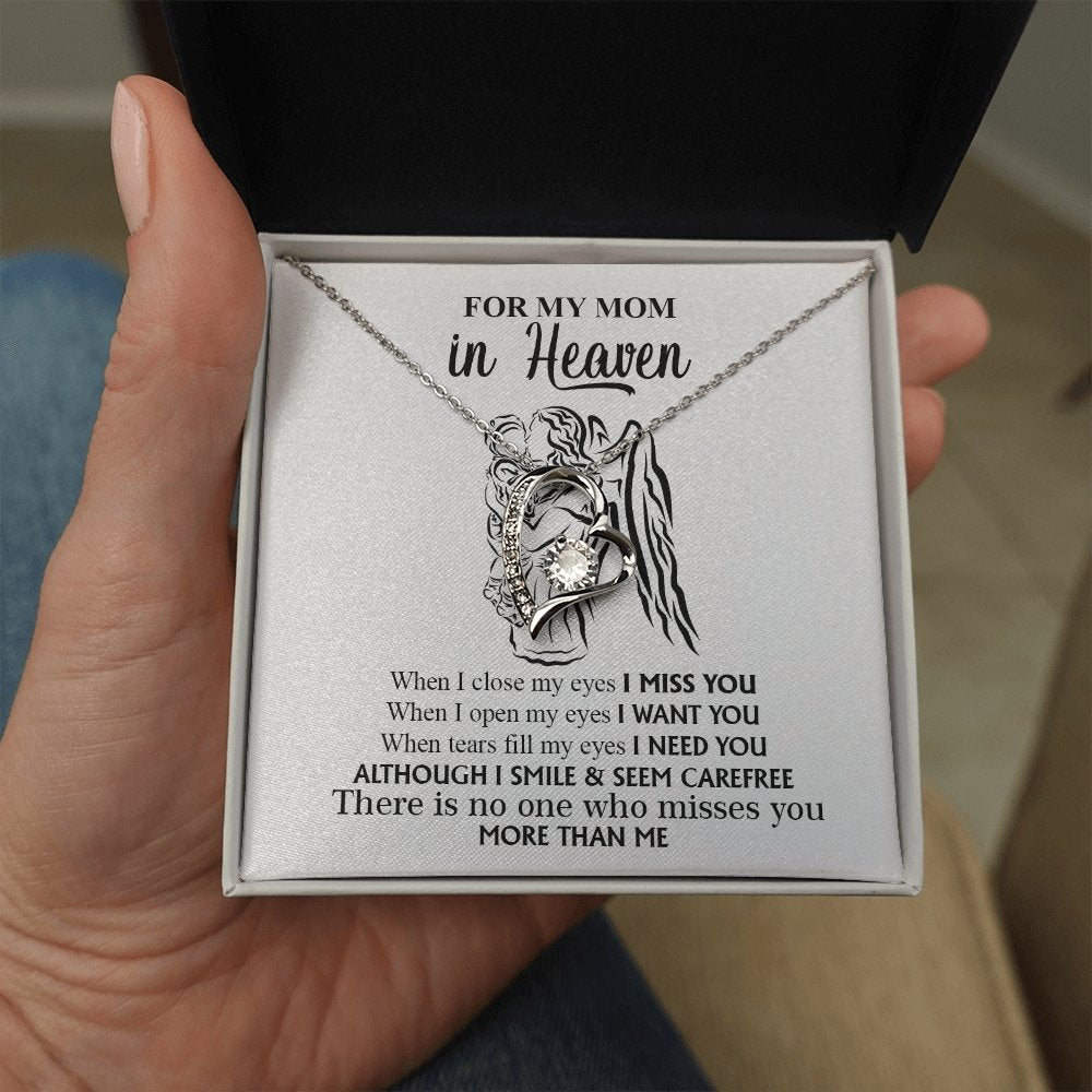 For My Mom In Heaven | Jewelry | C30025TG, C30025TR, lx-C30025, PB23-WOOD, PROD-2070589, PT-781, TNM-1, USER-43062 | TageUnlimited