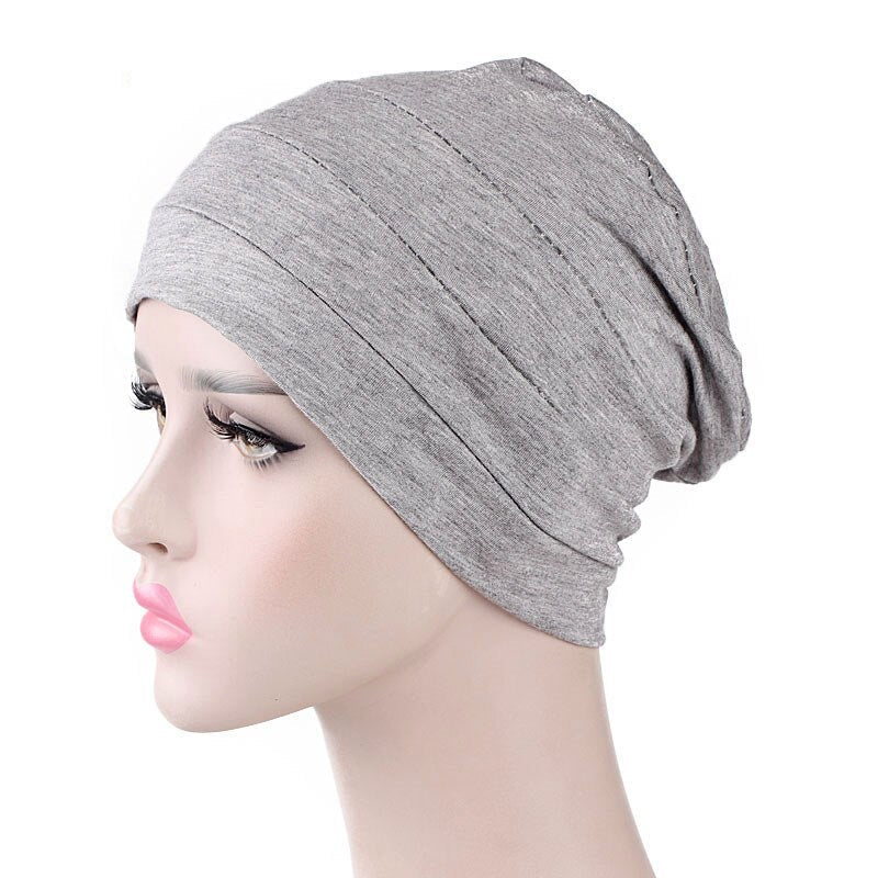 Forehead Cross Muslim turban For Women islamic Inner hijab Cap Islamic UnderScarf Arab wrap head Scarves Hijab turbante mujer | TageUnlimited