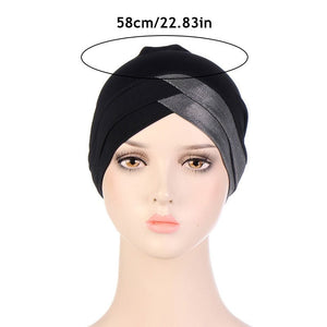 Forehead Cross Muslim turban For Women islamic Inner hijab Cap Islamic UnderScarf Arab wrap head Scarves Hijab turbante mujer | TageUnlimited