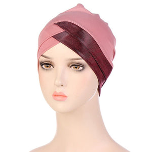 Forehead Cross Muslim turban For Women islamic Inner hijab Cap Islamic UnderScarf Arab wrap head Scarves Hijab turbante mujer | TageUnlimited
