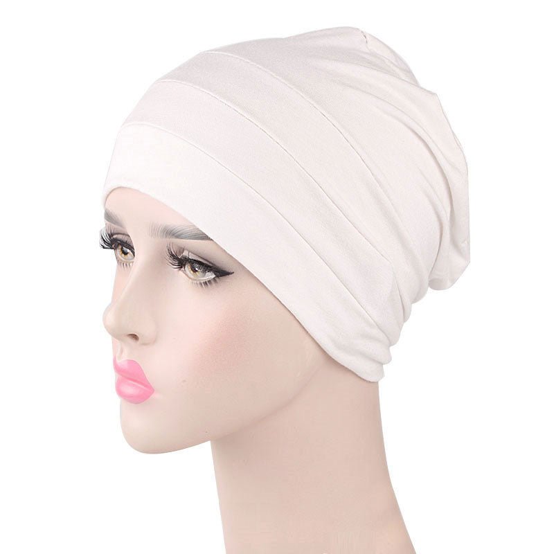 Forehead Cross Muslim turban For Women islamic Inner hijab Cap Islamic UnderScarf Arab wrap head Scarves Hijab turbante mujer | TageUnlimited