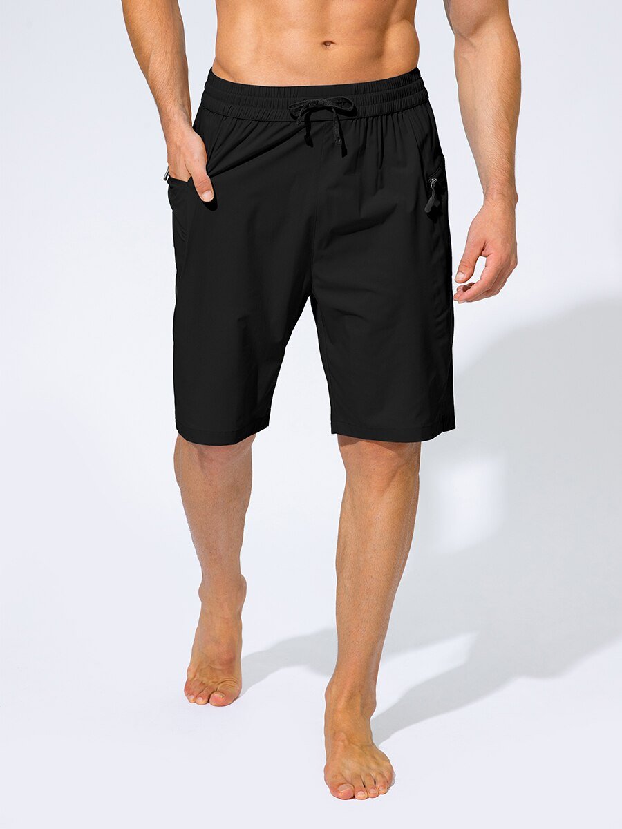 Gradual Men Short Pants Swimming Trunks Beach Surf Shorts Quick Drying Lightweight Waterproof UPF 50+ with Zipper Pockets | TageUnlimited