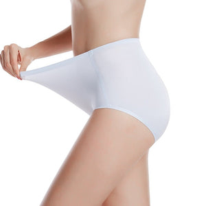Gentle.Bear Ice Silk Underwear Women Seamless High Waist Panties 4XL Plus Size Breathable Ladies Briefs Elastic Sofe ingerie | TageUnlimited