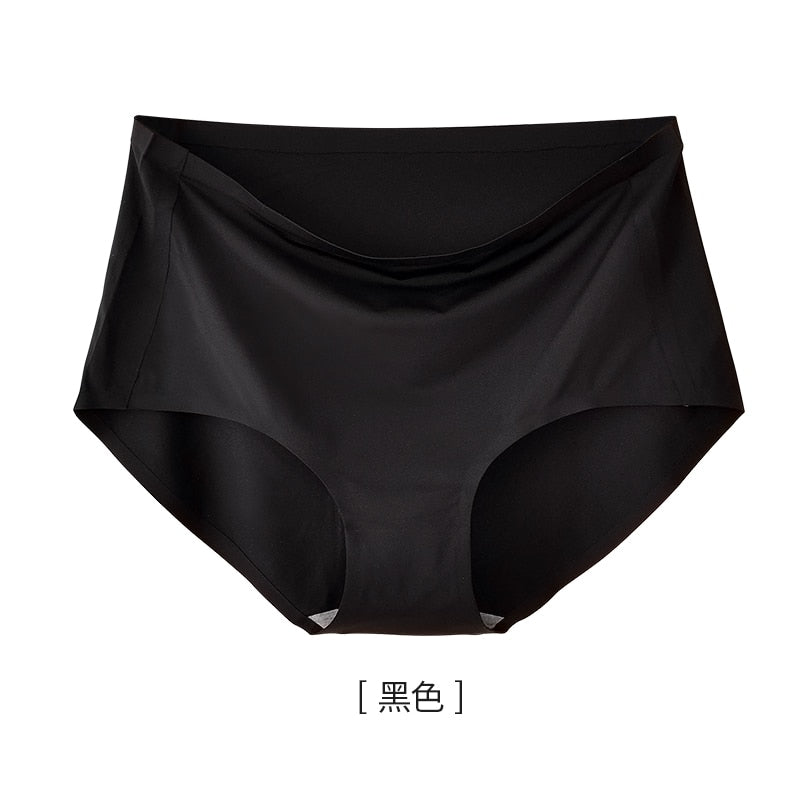 Gentle.Bear Ice Silk Underwear Women Seamless High Waist Panties 4XL Plus Size Breathable Ladies Briefs Elastic Sofe ingerie | TageUnlimited