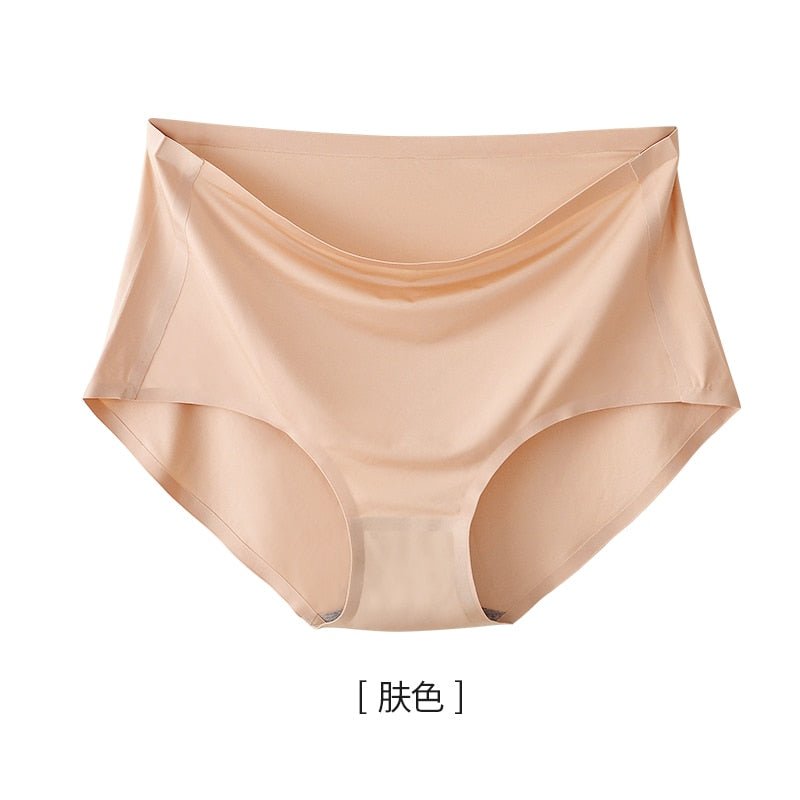 Gentle.Bear Ice Silk Underwear Women Seamless High Waist Panties 4XL Plus Size Breathable Ladies Briefs Elastic Sofe ingerie | TageUnlimited