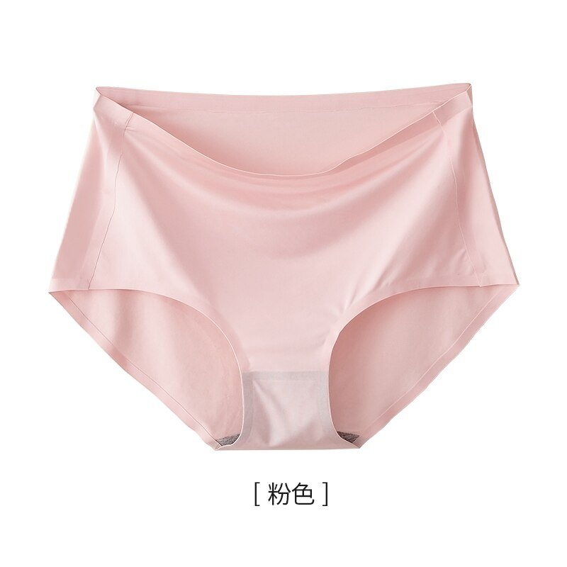 Gentle.Bear Ice Silk Underwear Women Seamless High Waist Panties 4XL Plus Size Breathable Ladies Briefs Elastic Sofe ingerie | TageUnlimited