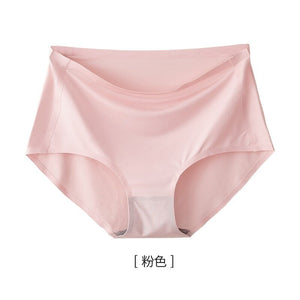 Gentle.Bear Ice Silk Underwear Women Seamless High Waist Panties 4XL Plus Size Breathable Ladies Briefs Elastic Sofe ingerie | TageUnlimited