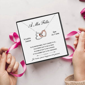 Gifts for Fille Necklaces Daughter France Pendant Necklace to My Mum Dad Gift Crystal Necklace Jewelry Christmas Jewelry | 0 | Tage-Active
