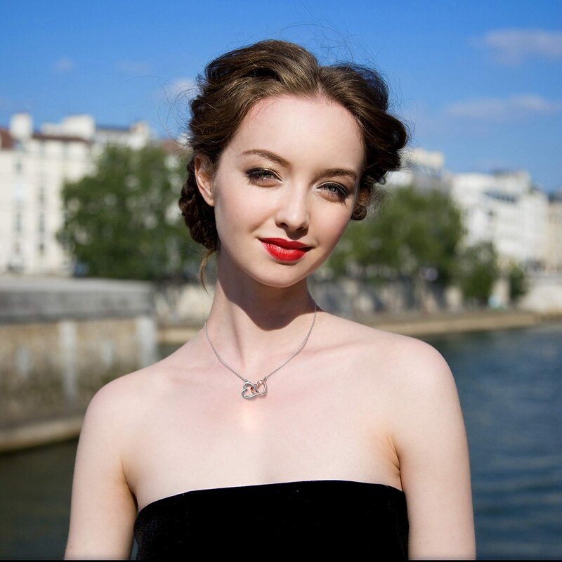Gifts for Fille Necklaces Daughter France Pendant Necklace to My Mum Dad Gift Crystal Necklace Jewelry Christmas Jewelry | 0 | Tage-Active